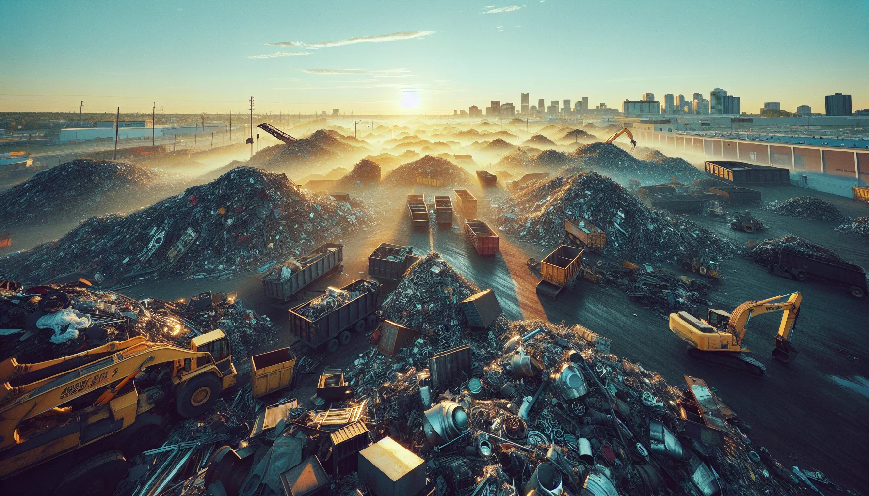 Industrial Scrap Metal Pick Up Regina | Oil Field Cash