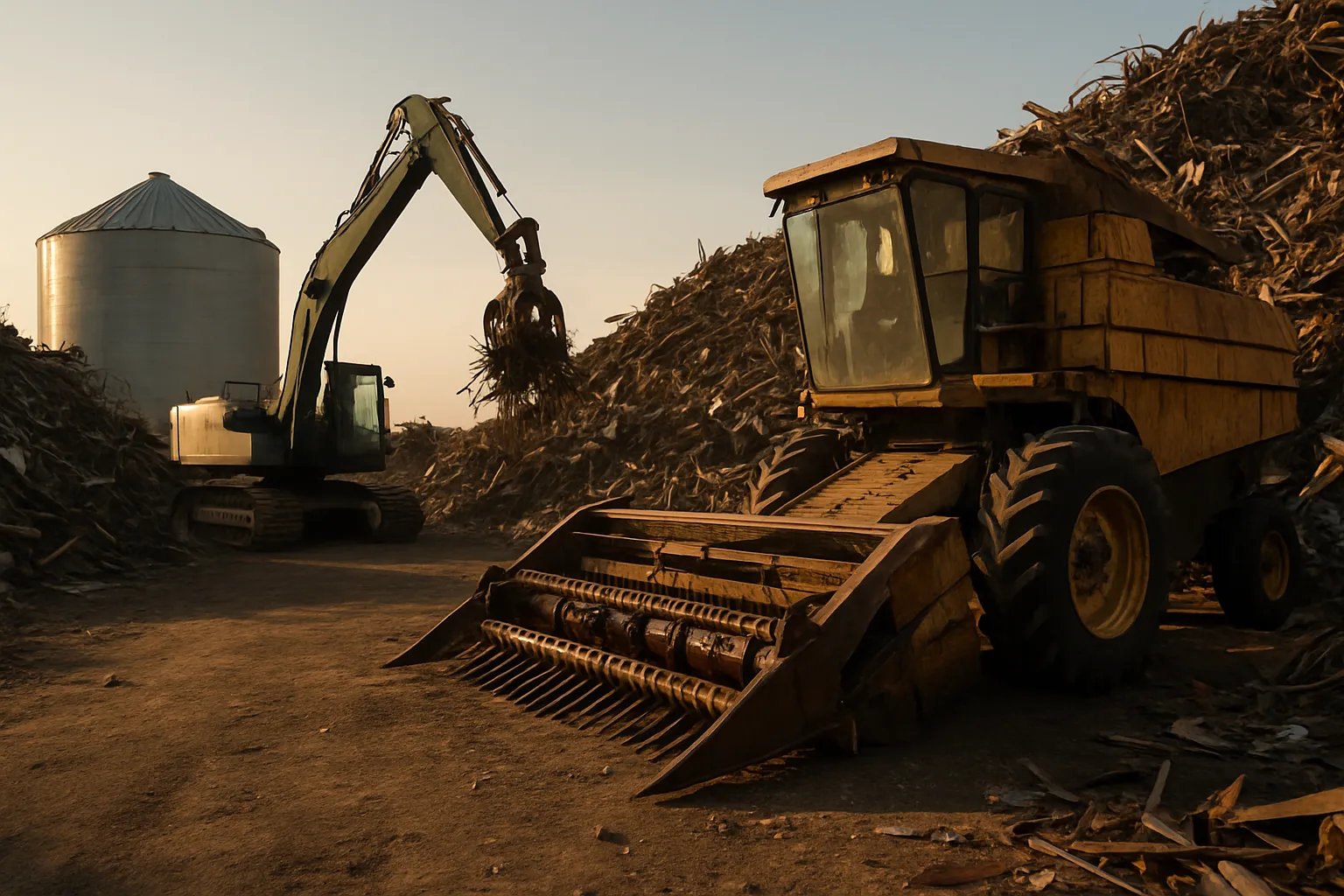 Farm Equipment Scrap Regina | Combines & Grain Bins