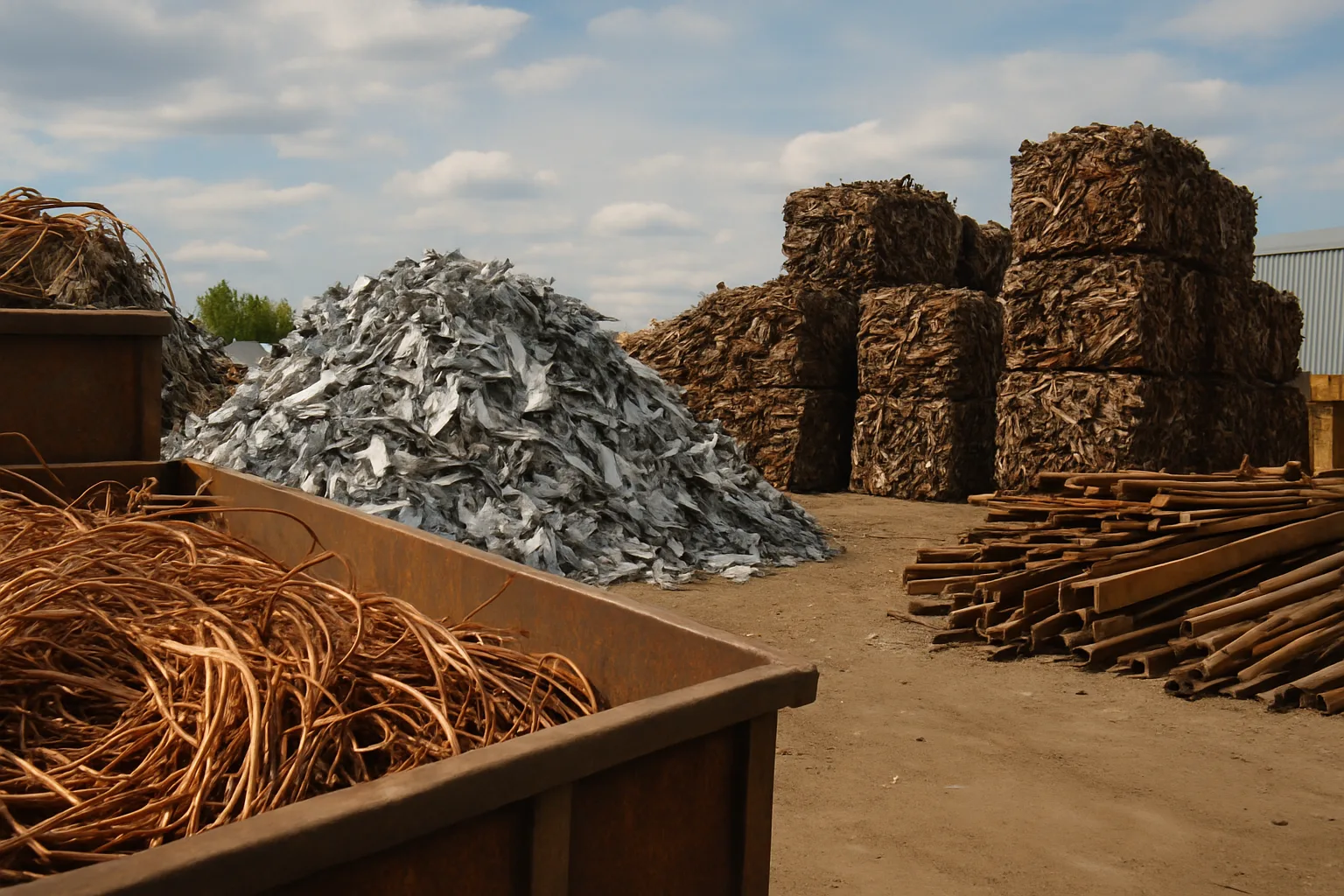 Oil Field Scrap Metal Regina | Industrial Pick Up