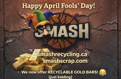 Celebrate April Fools' Day with Smash Recycling's Fun Promotion